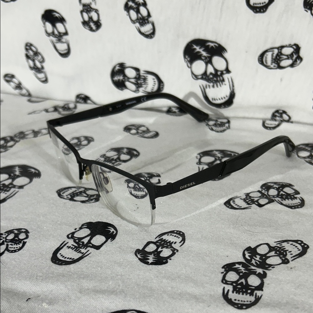 Diesel Men’s DL 5235 Black Eyeglasses
